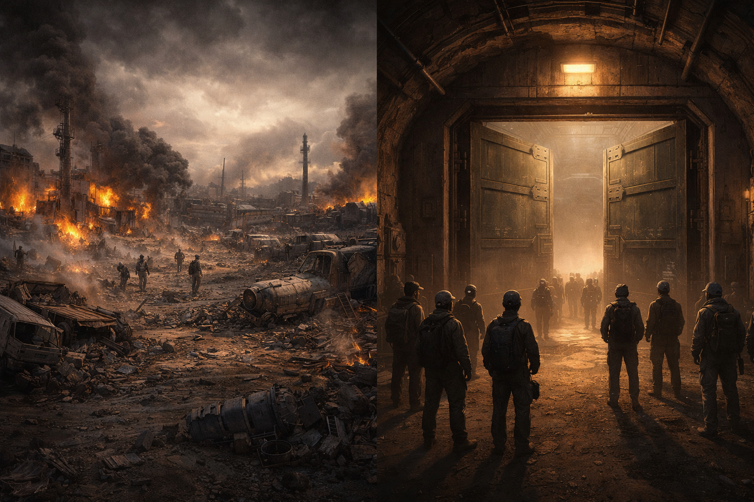 Экспедиция и встреча выживших